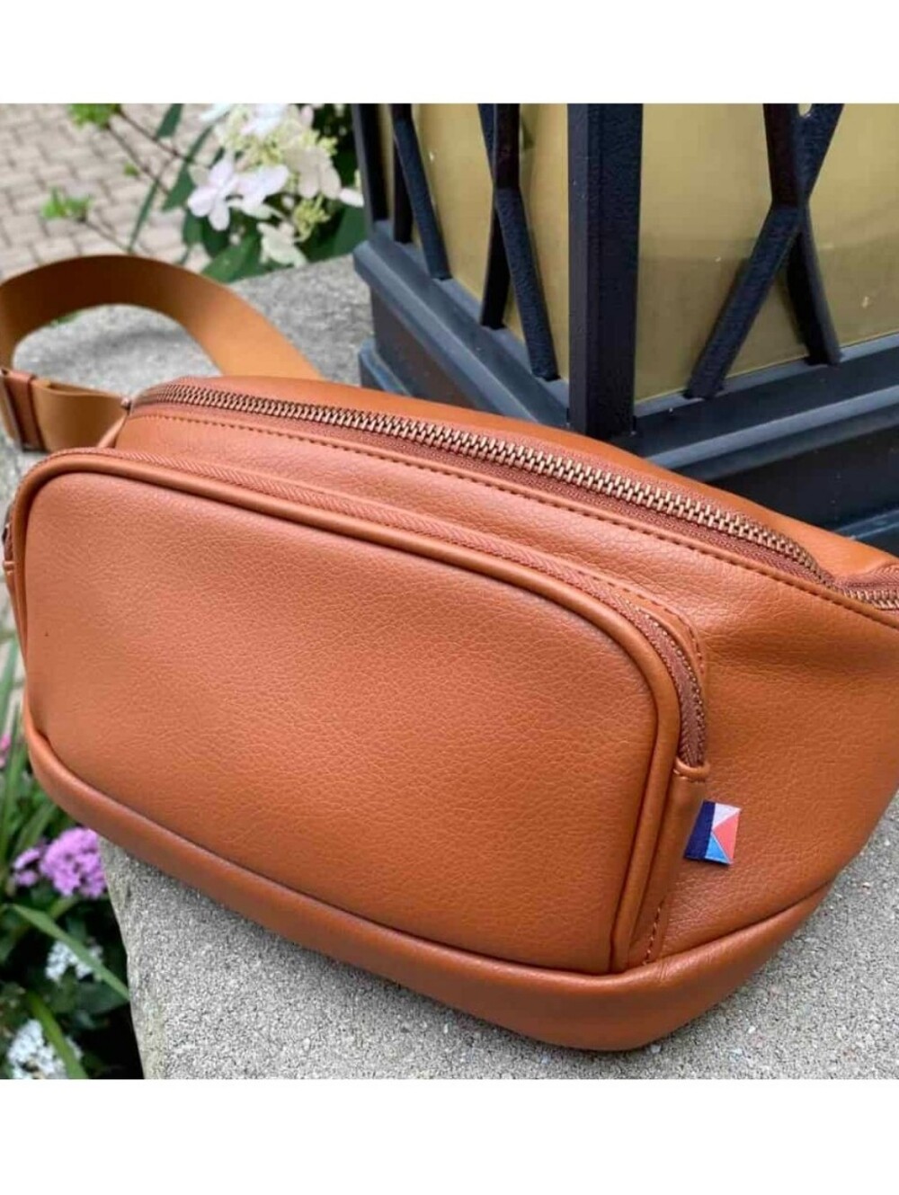 Kibou Diaper Crossbody Bag Vegan Leather Travel Lightweight Baby $89